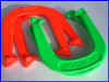 Powder Coated Horseshoes