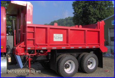 repainted Dump Truck Box